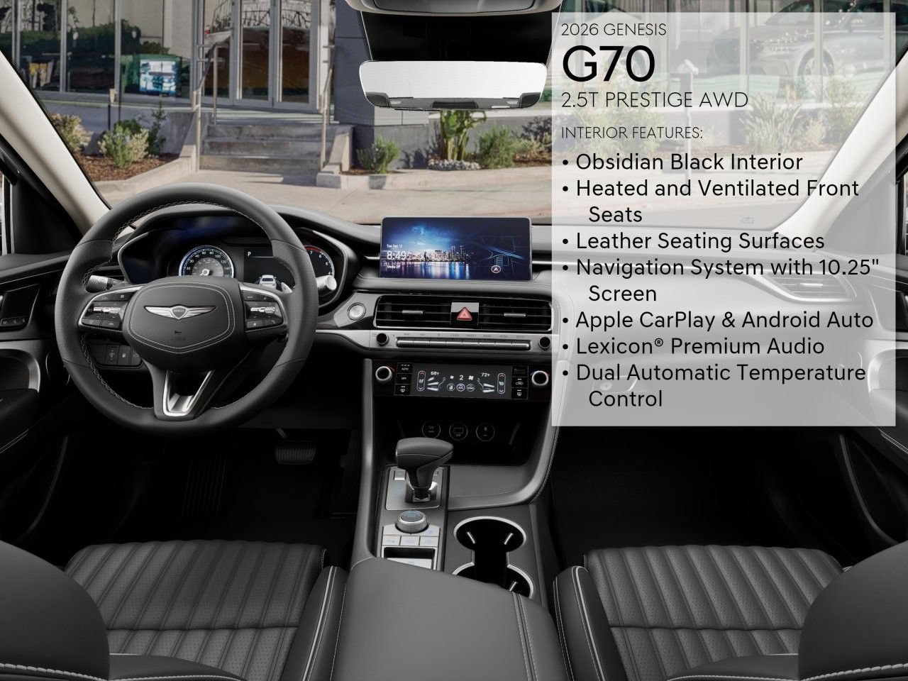 New 2026 Genesis G70 2.5T Prestige AWD/4WD image 21