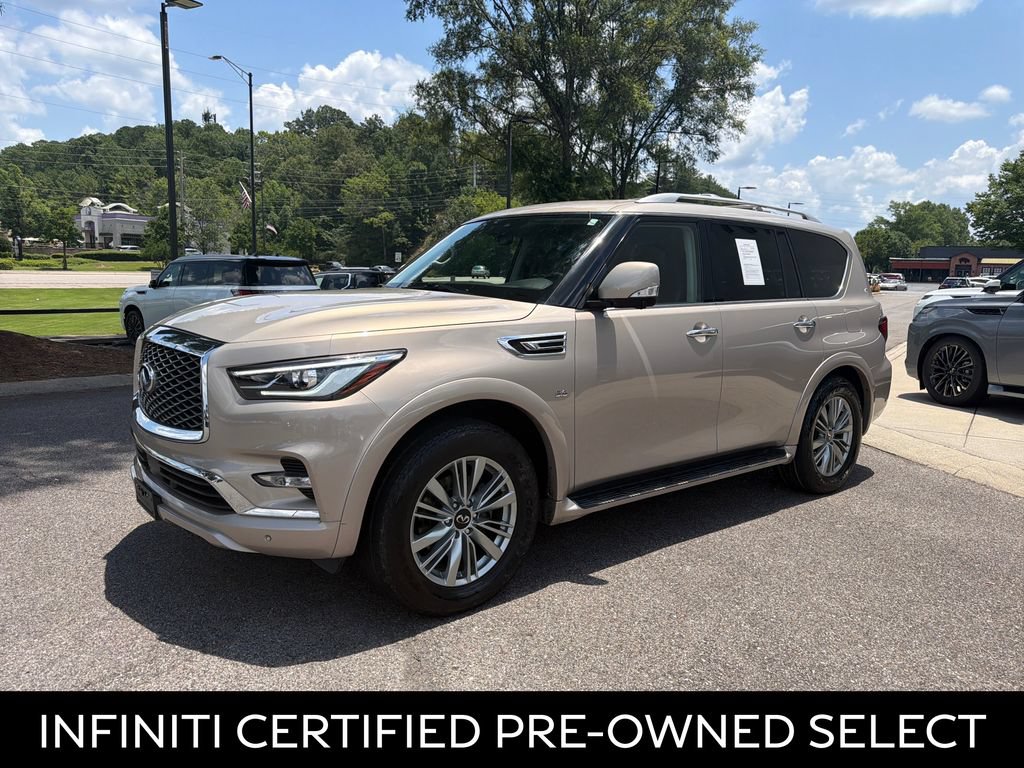 Certified 2019 INFINITI QX80 Luxe w/ Proassist Package RWD image 9