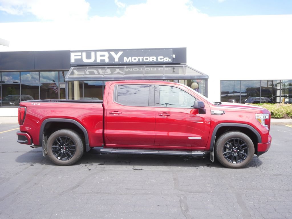 Used 2021 GMC Sierra 1500 Elevation w/ LPO, Elevation Black Package AWD/4WD image 1