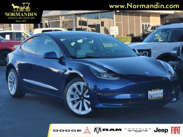 Used 2021 Tesla Model 3 Long Range AWD/4WD image 1