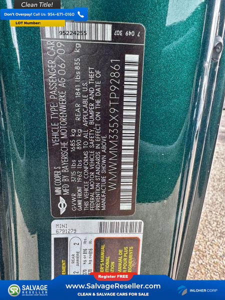 Used 2009 MINI Cooper Clubman S image 13