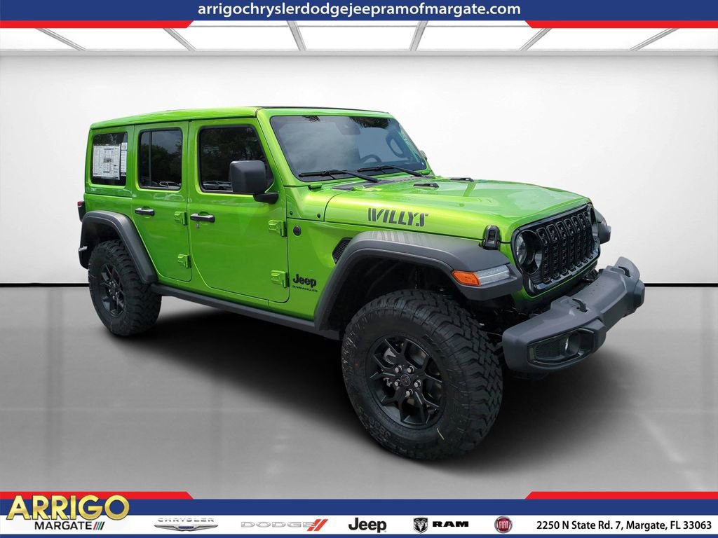 New 2025 Jeep Wrangler Willys