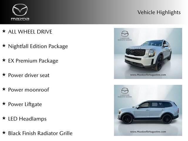 Used 2022 Kia Telluride EX w/ EX Premium Package AWD/4WD image 4