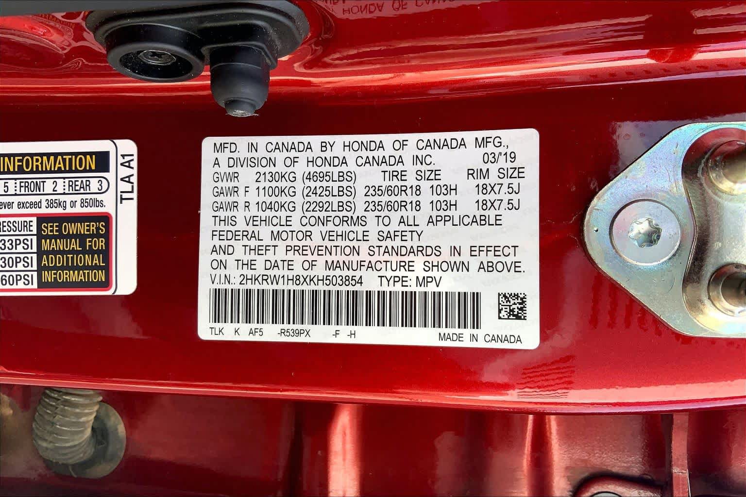 Used 2019 Honda CR-V EX-L image 37