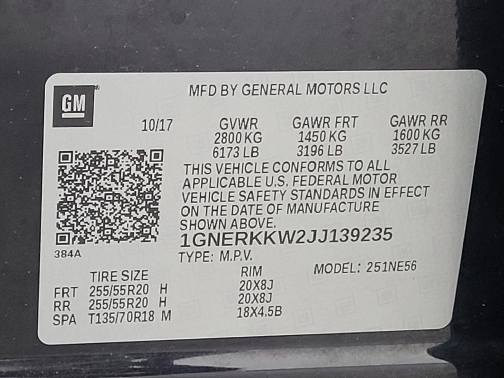Used 2018 Chevrolet Traverse Premier w/ Driver Confidence II Package FWD image 33