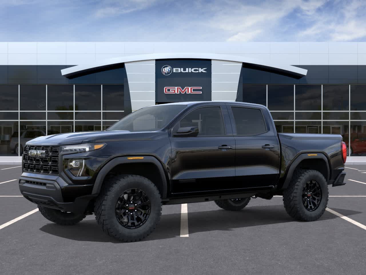 New 2026 GMC Canyon Elevation w/ LPO, Black Badging Package RWD image 2