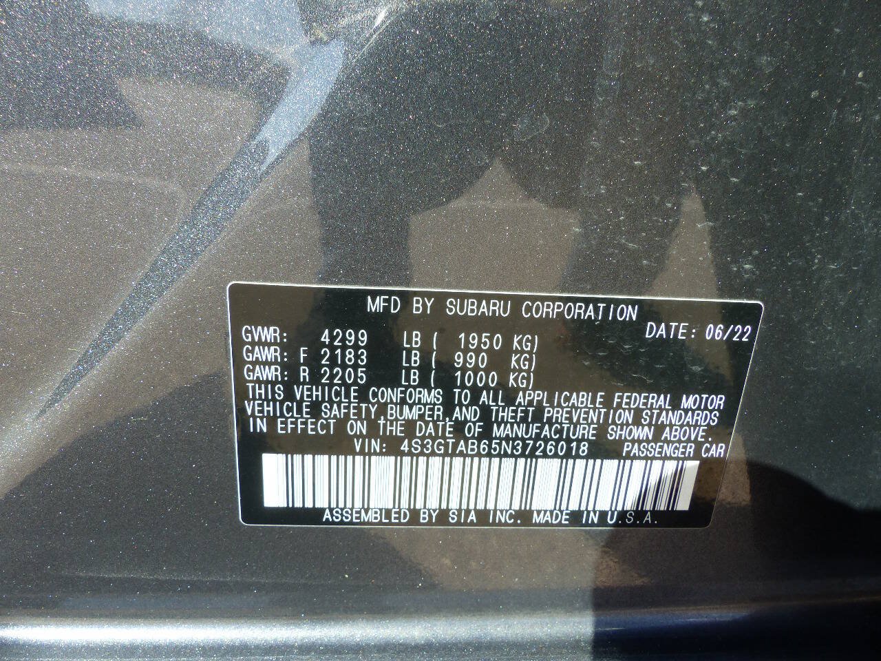 Used 2022 Subaru Impreza 2.0i AWD/4WD image 16