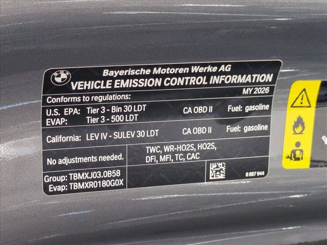 Certified 2026 BMW X5 xDrive40i w/ M Sport Package AWD/4WD image 26