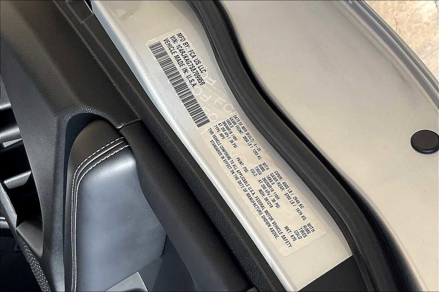 New 2025 Jeep Grand Cherokee L Altitude image 20