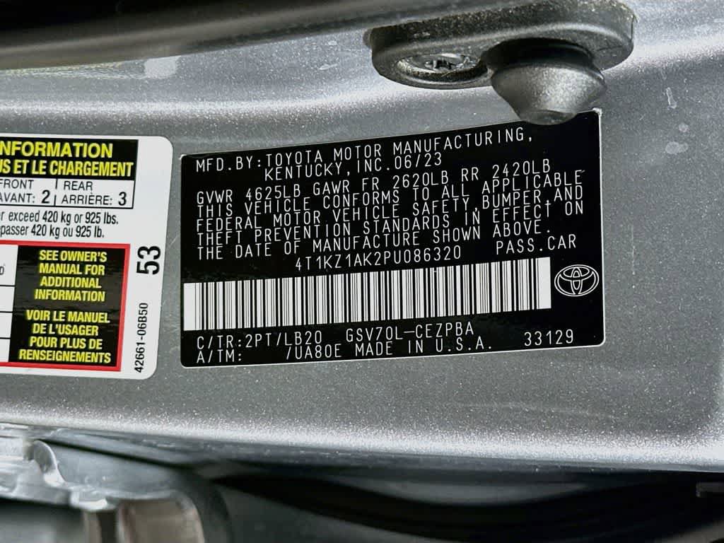 Used 2023 Toyota Camry XSE w/ Blackout Package (TMS) FWD image 23
