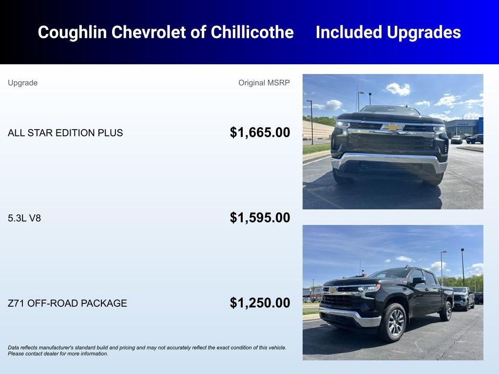 New 2026 Chevrolet Silverado 1500 LT w/ All Star Edition Plus AWD/4WD image 3