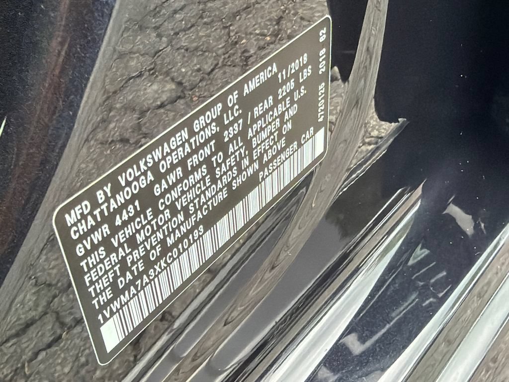 Used 2019 Volkswagen Passat 2.0T SE R-Line FWD image 28