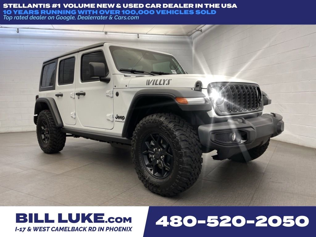 New 2026 Jeep Wrangler Willys