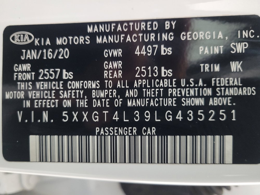 Used 2020 Kia Optima LX image 33