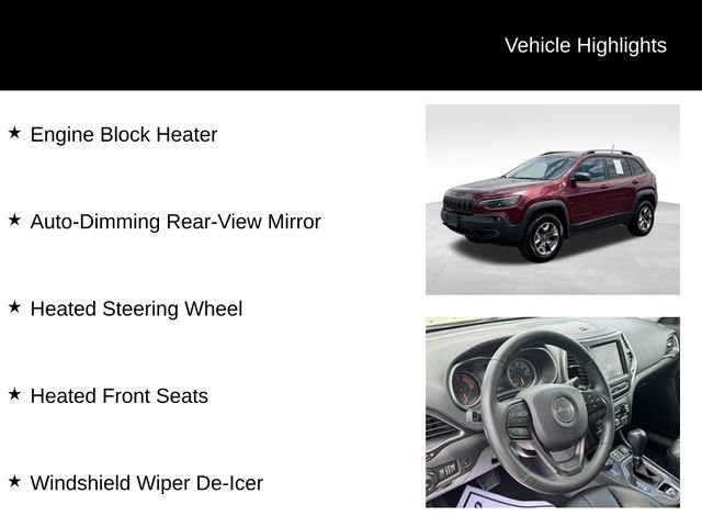 Certified 2019 Jeep Cherokee Trailhawk w/ Comfort/Convenience Group AWD/4WD image 16