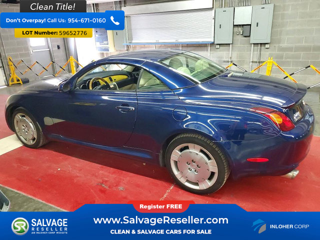 Used 2002 Lexus SC 430 Convertible RWD image 3