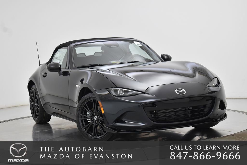 New 2025 MAZDA MX-5 Miata Club w/ Weather Package