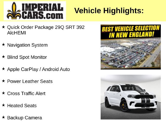 Used 2024 Dodge Durango SRT AWD/4WD image 8