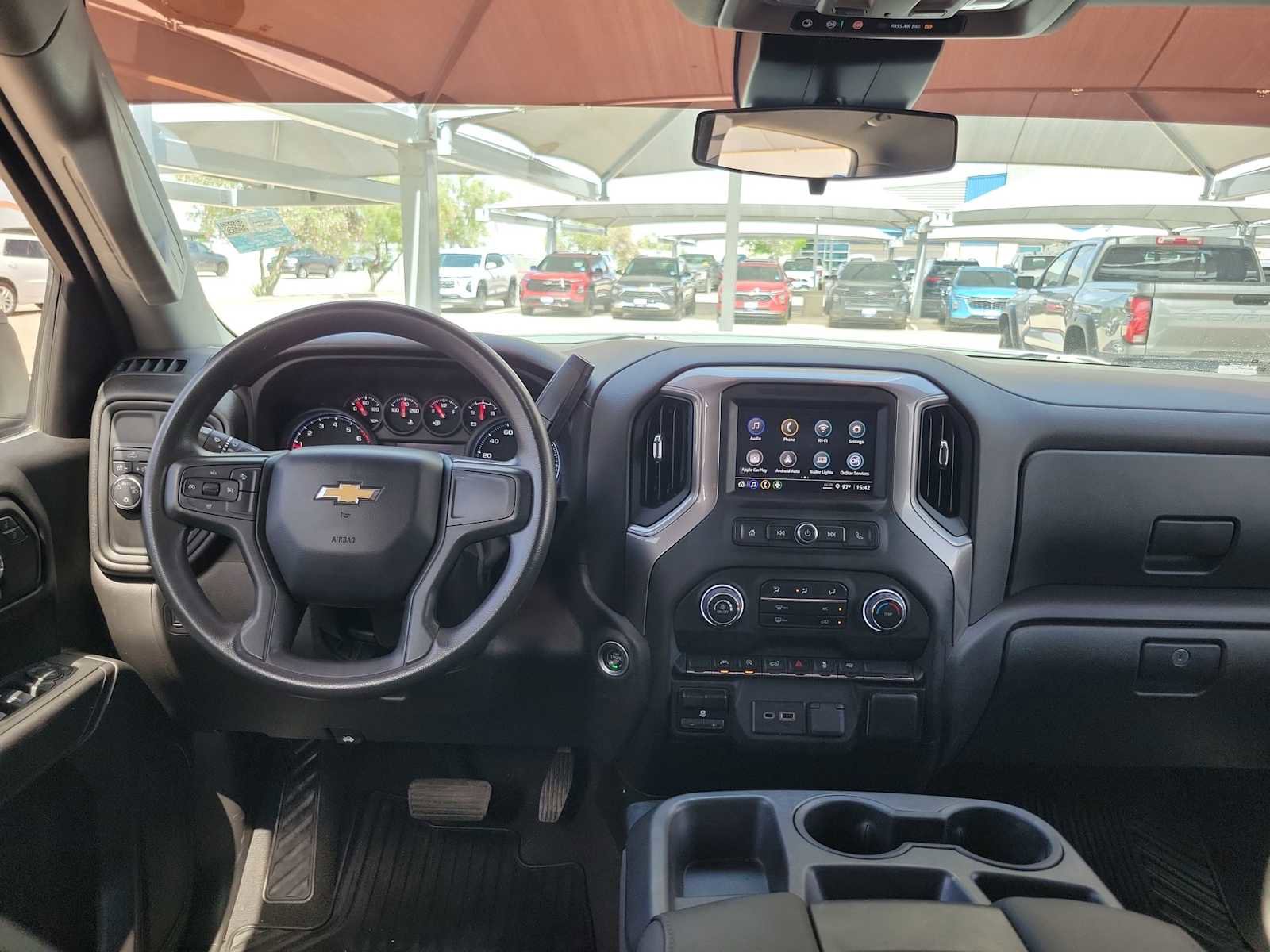 Used 2023 Chevrolet Silverado 1500 Custom w/ LPO, Dark Essentials Package RWD image 14