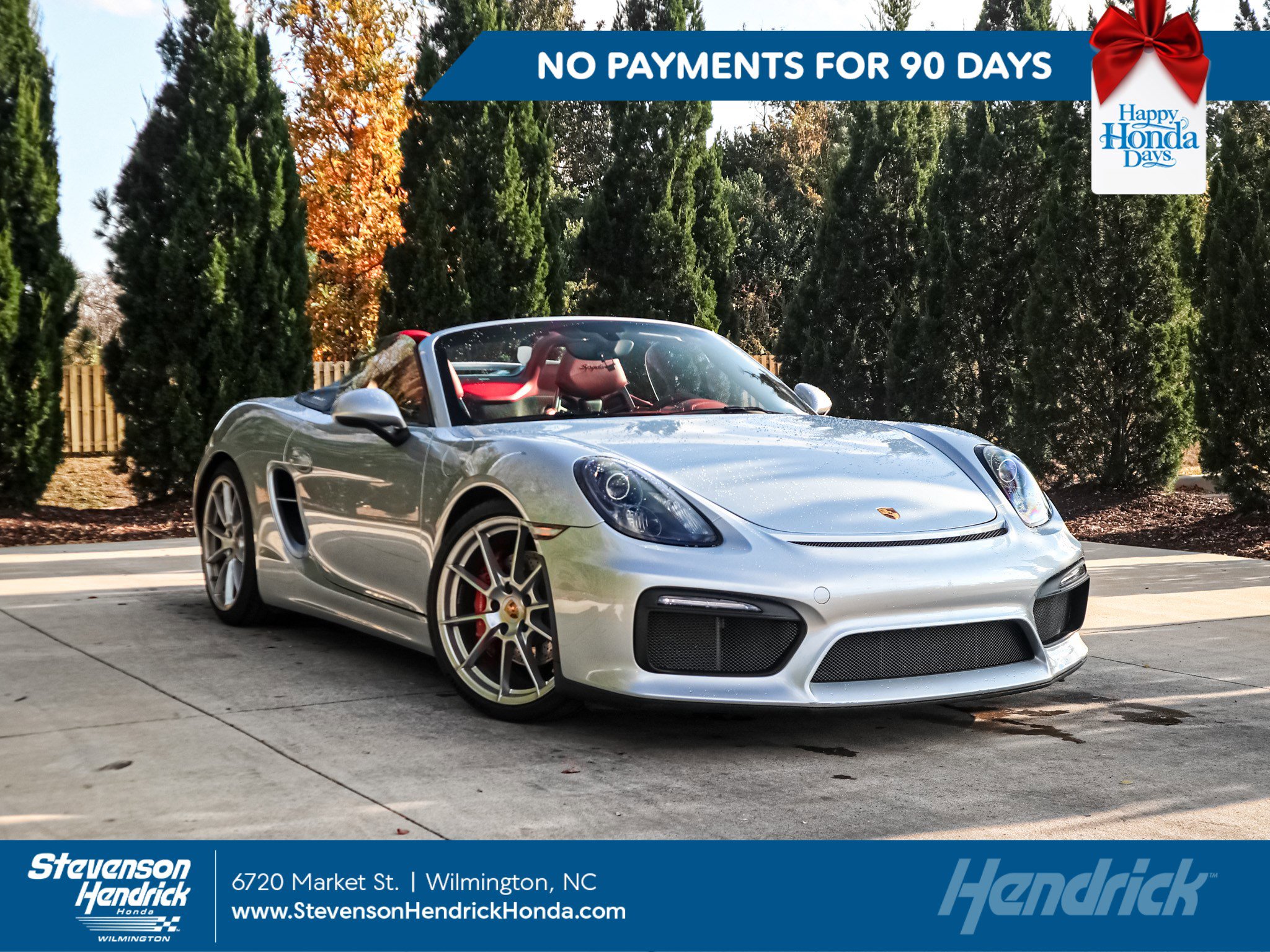 Used 2016 Porsche Boxster Spyder