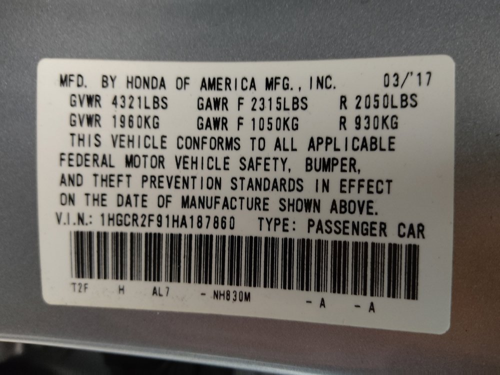 Used 2017 Honda Accord EX-L image 33