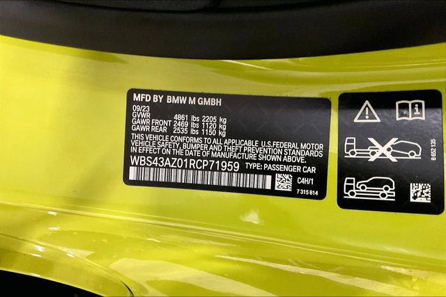 Used 2024 BMW M4 xDrive Competition AWD/4WD image 36