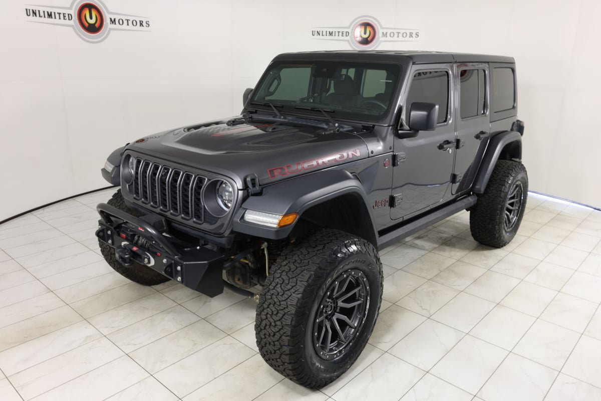 Used 2024 Jeep Wrangler Unlimited Rubicon w/ XTREMEE 35" Tire Package AWD/4WD image 35