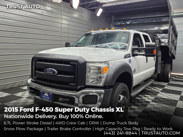 Used 2015 Ford F450 XL w/ Power Equipment Group AWD/4WD image 1