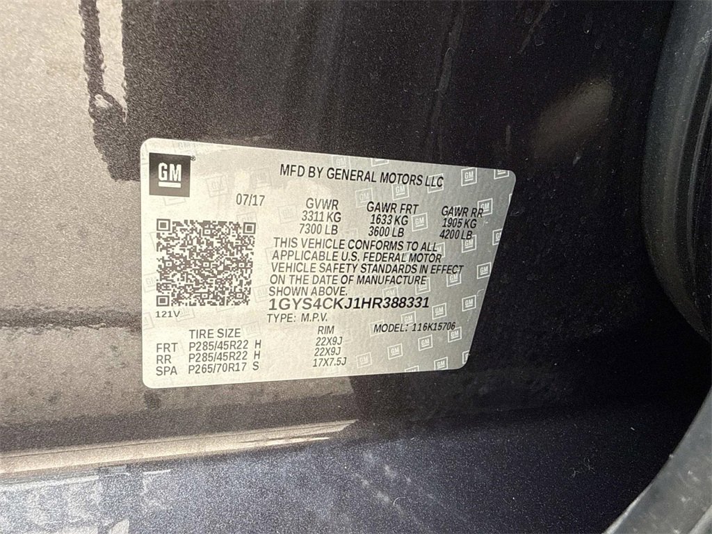 Used 2017 Cadillac Escalade Premium Luxury image 32