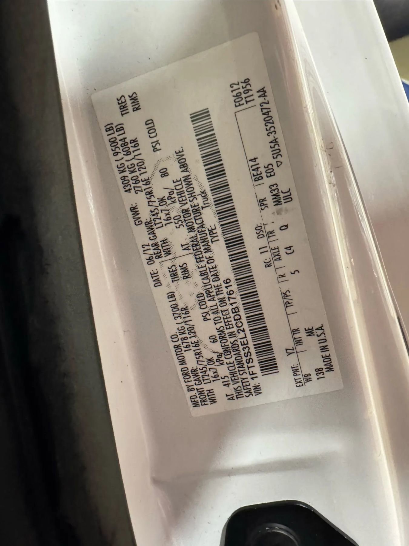 Used 2012 Ford E-350 and Econoline 350 Extended Super Duty w/ PWR Group image 66