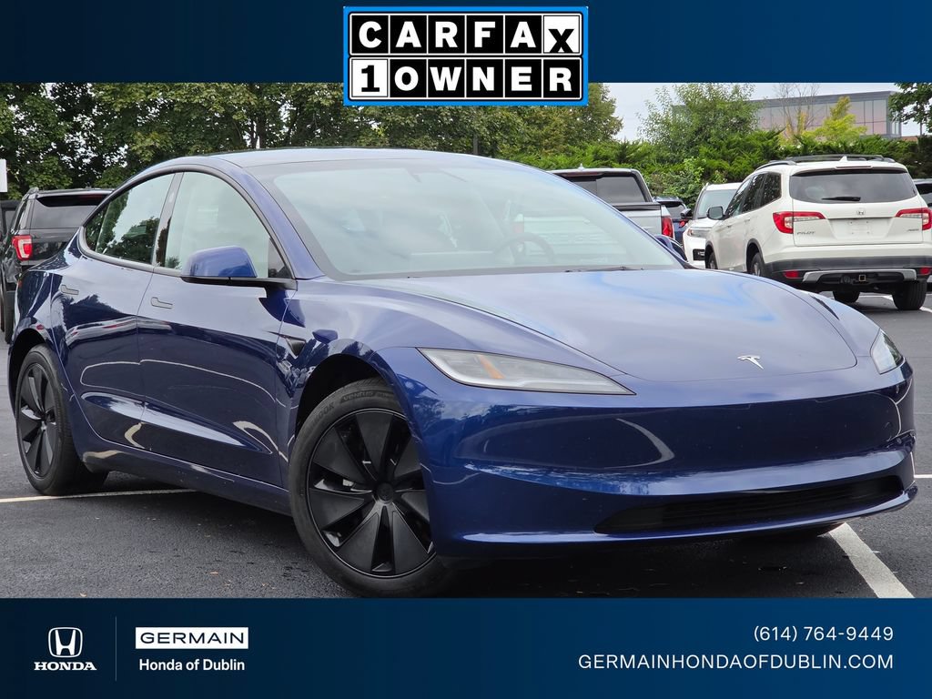 Used 2025 Tesla Model 3 Long Range AWD/4WD image 1