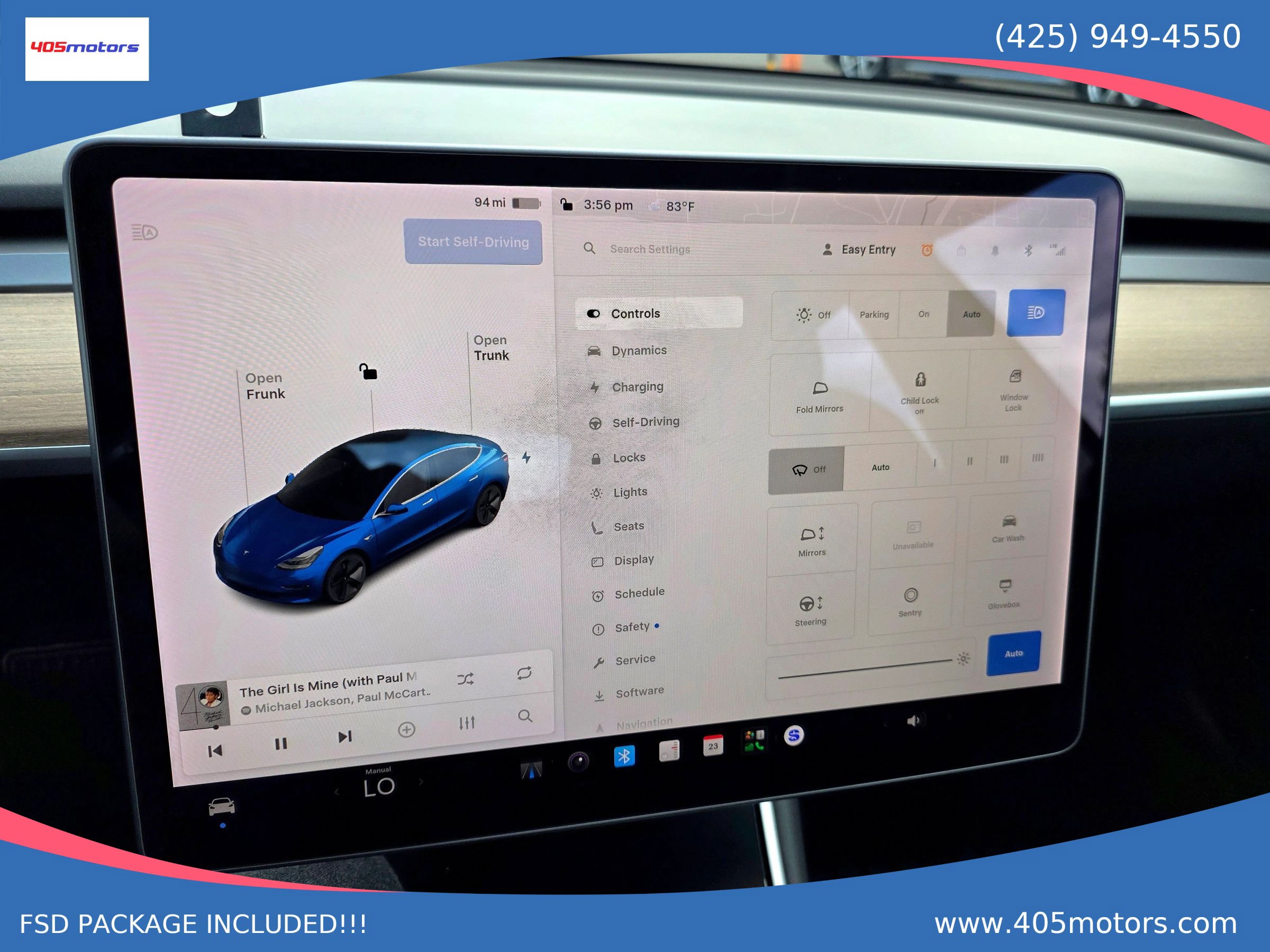 Used 2019 Tesla Model 3 Long Range AWD/4WD image 54