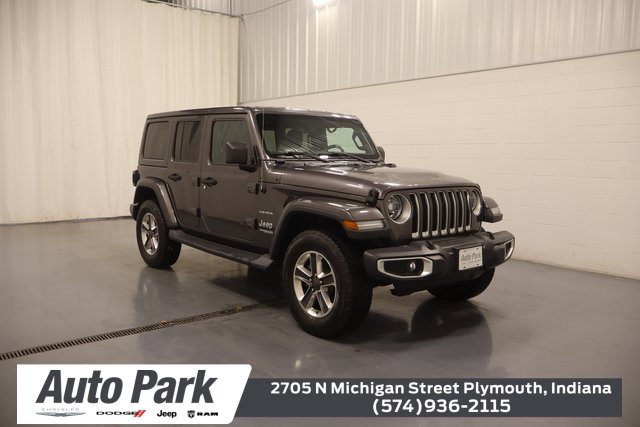Used 2019 Jeep Wrangler Unlimited Sahara w/ Uconnect 4C Nav & Sound Group image 1