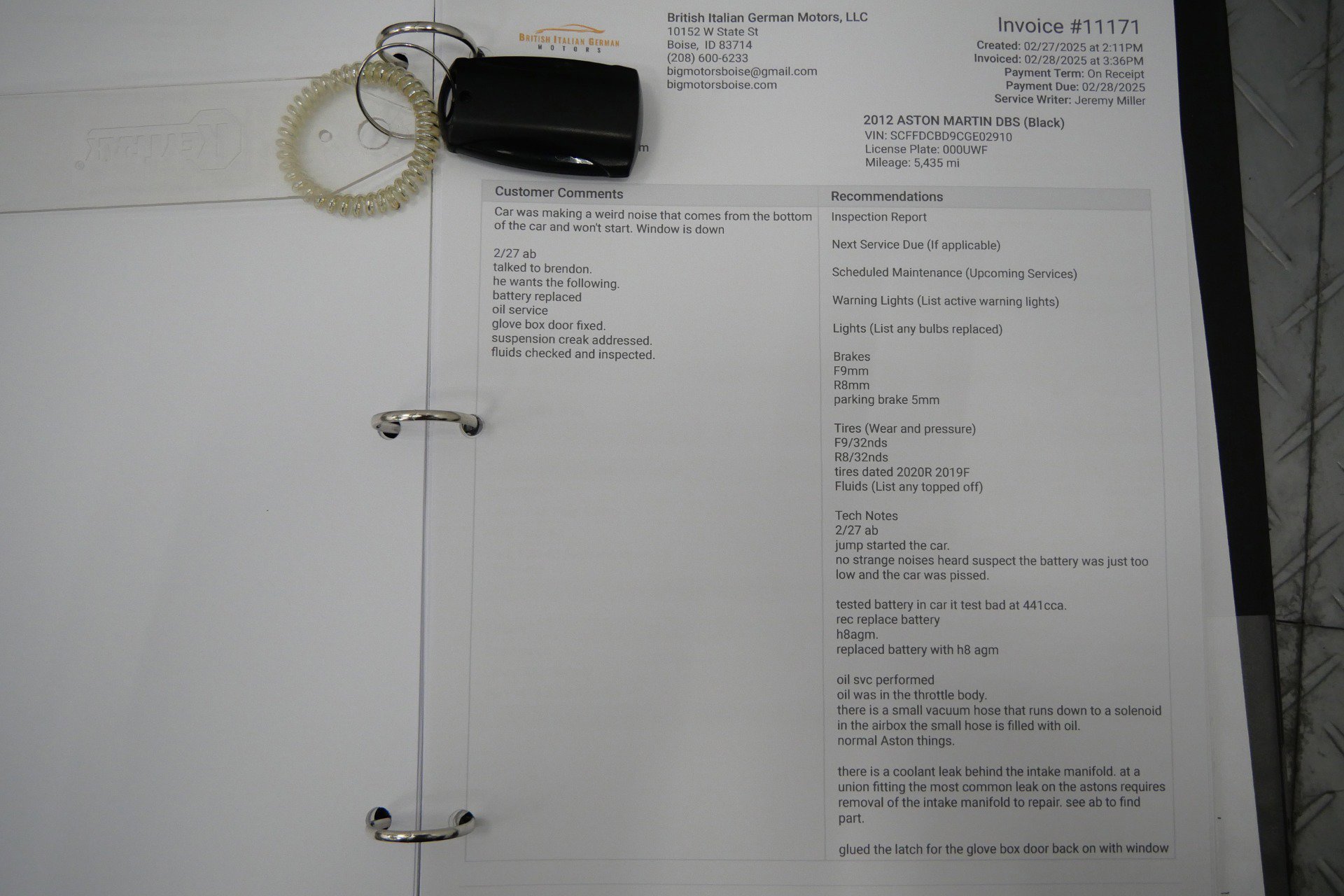 Used 2012 Aston Martin DBS Carbon Black RWD image 49