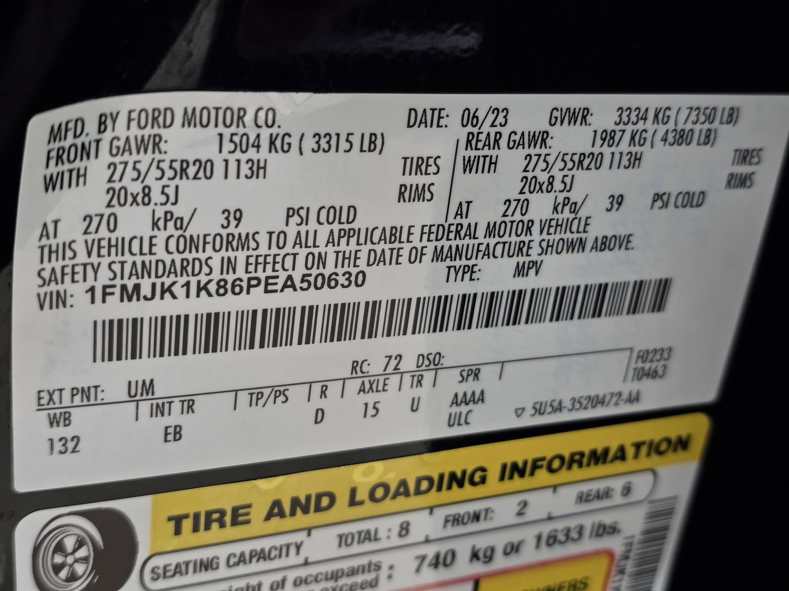 Used 2023 Ford Expedition Max Limited image 37