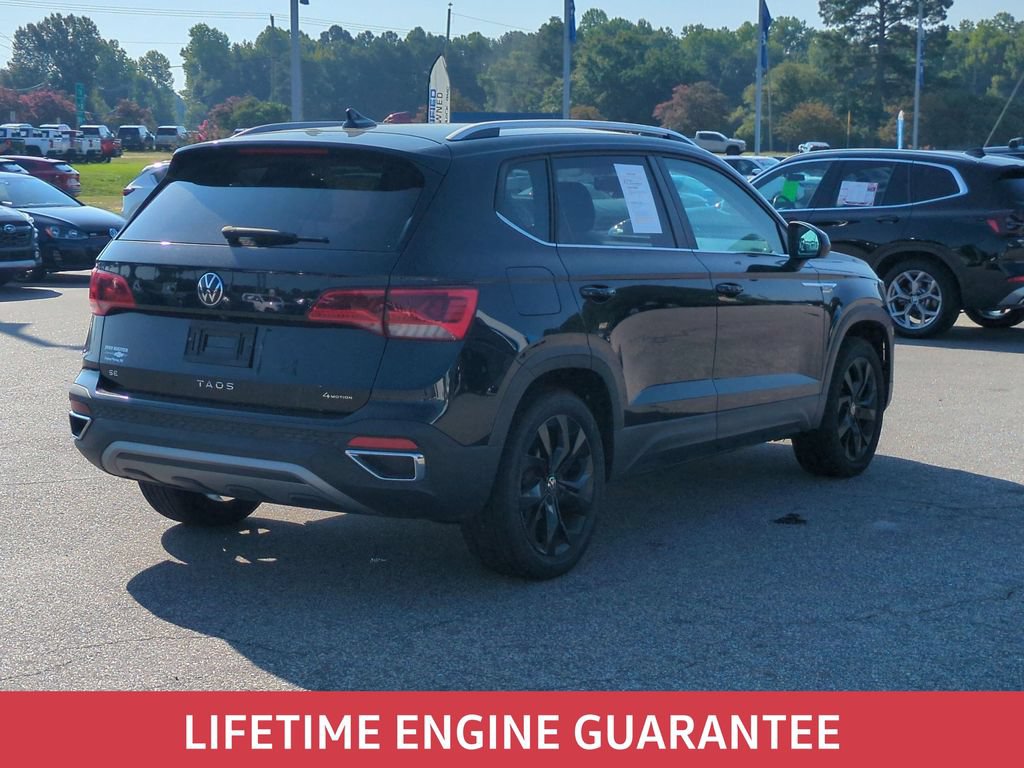 Used 2022 Volkswagen Taos SE AWD/4WD image 3