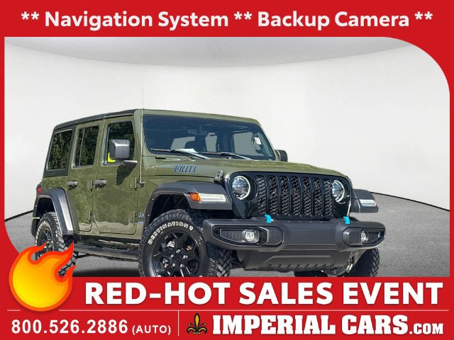 Used 2023 Jeep Wrangler Unlimited w/ 8.4" Radio Group AWD/4WD image 1