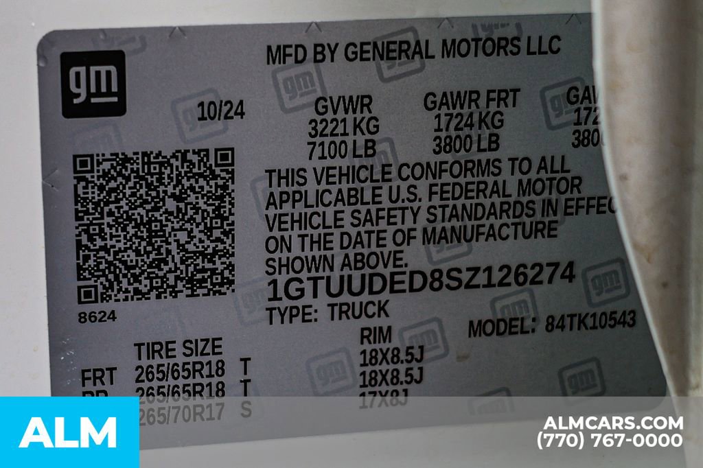 Used 2025 GMC Sierra 1500 SLT image 59