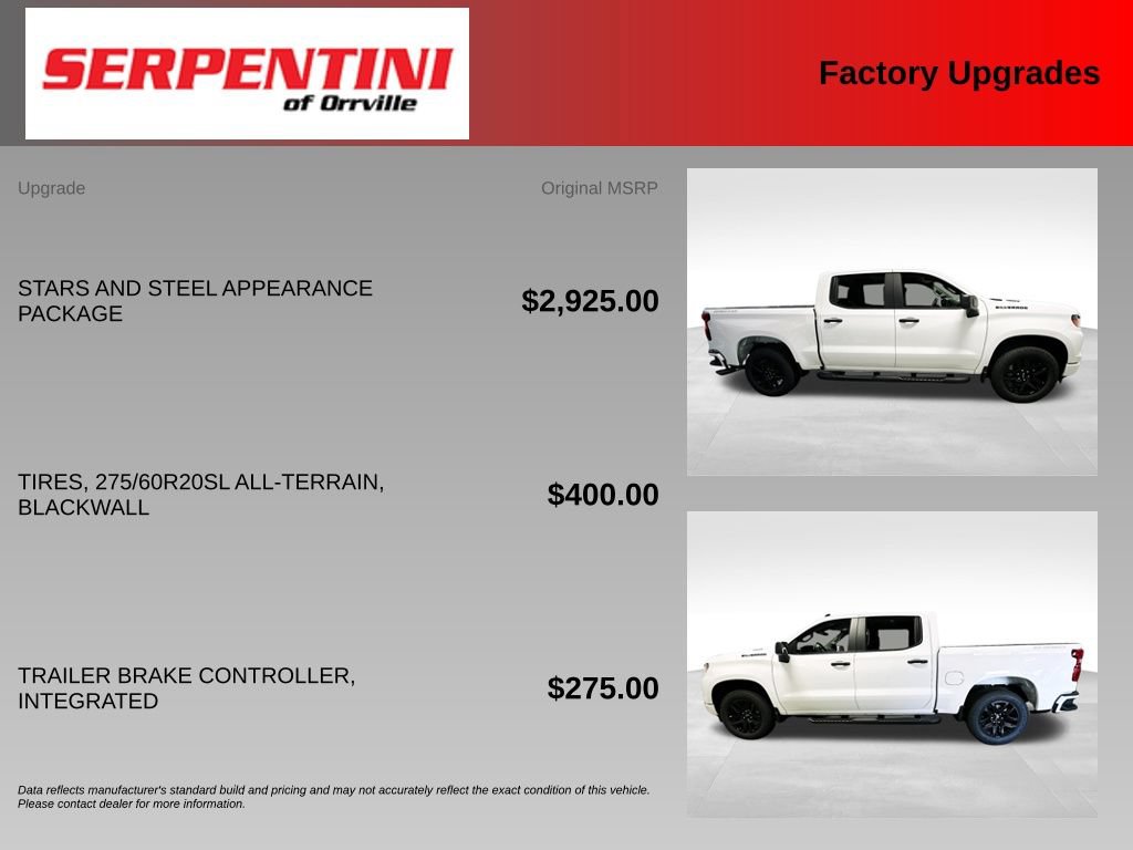 New 2026 Chevrolet Silverado 1500 Custom AWD/4WD image 6