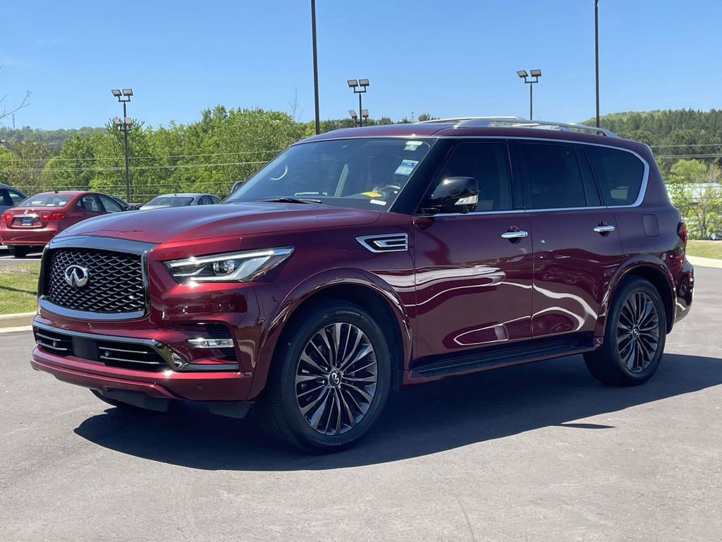 Used 2021 INFINITI QX80 Premium Select w/ All-Season Package AWD/4WD image 7