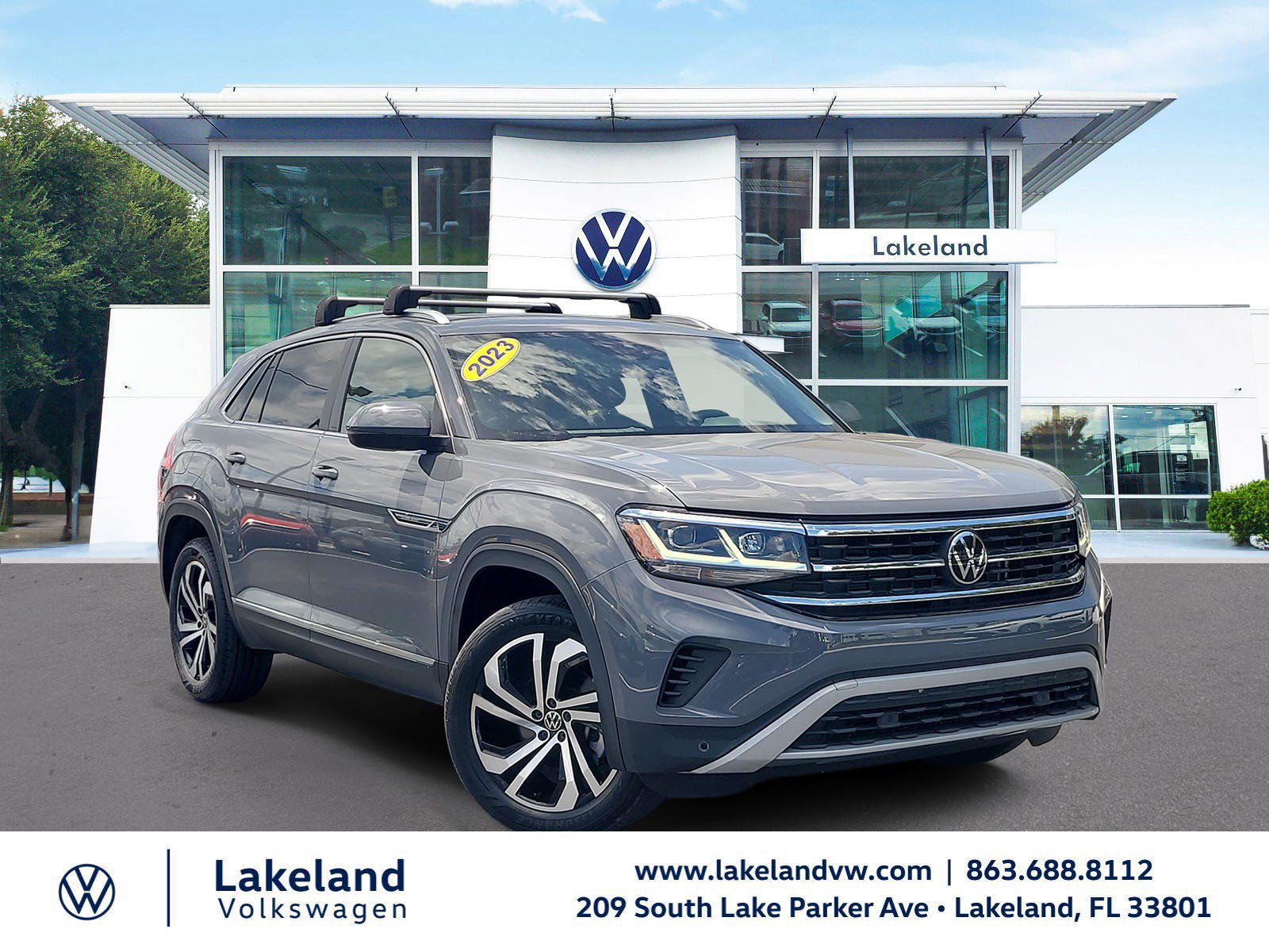 Used 2023 Volkswagen Atlas Cross Sport SEL AWD/4WD image 1