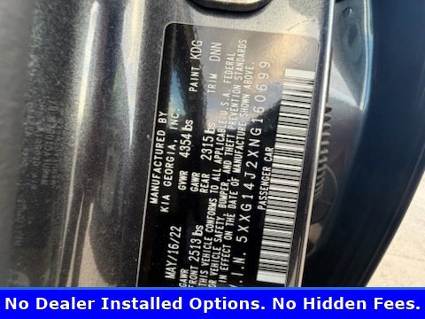 Used 2022 Kia K5 LXS FWD image 9