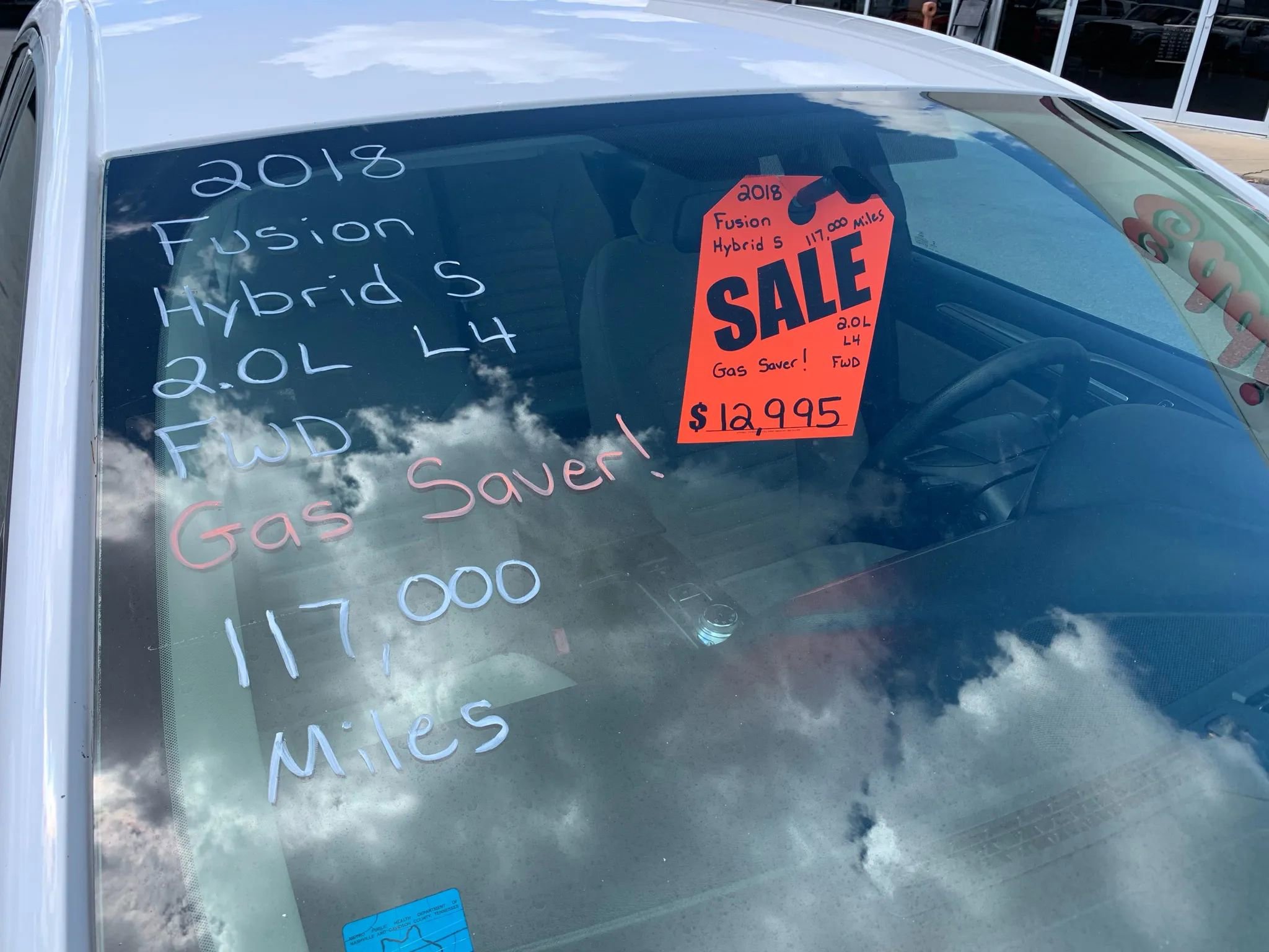 Used 2018 Ford Fusion S image 3