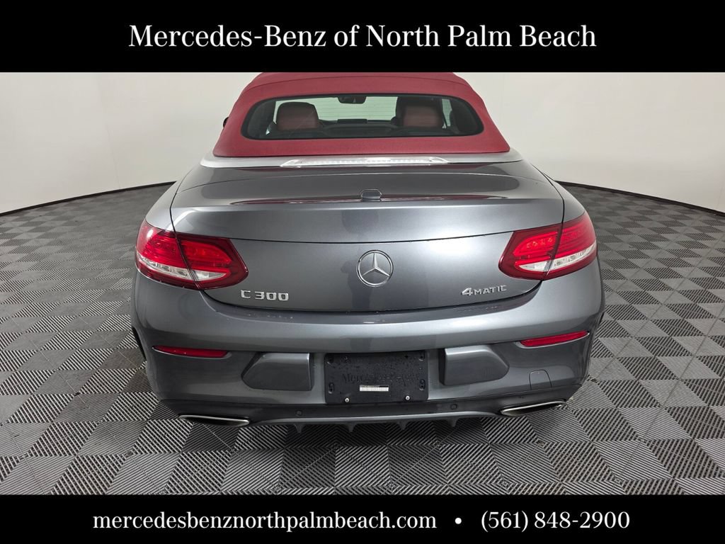 Certified 2017 Mercedes-Benz C 300 4MATIC Cabriolet image 6