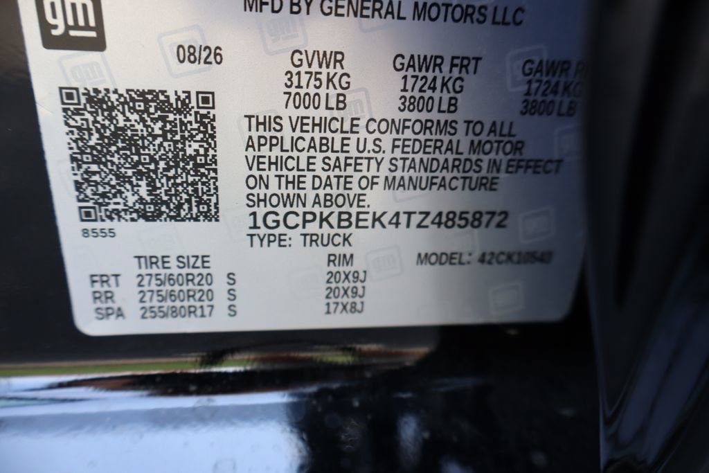 New 2026 Chevrolet Silverado 1500 Custom AWD/4WD image 27