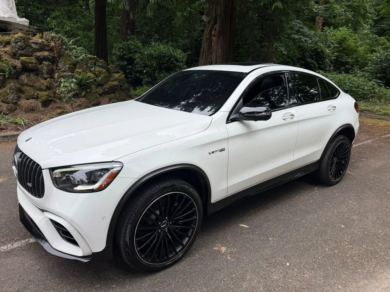Used 2021 Mercedes-Benz GLC 63 AMG 4MATIC Coupe image 3