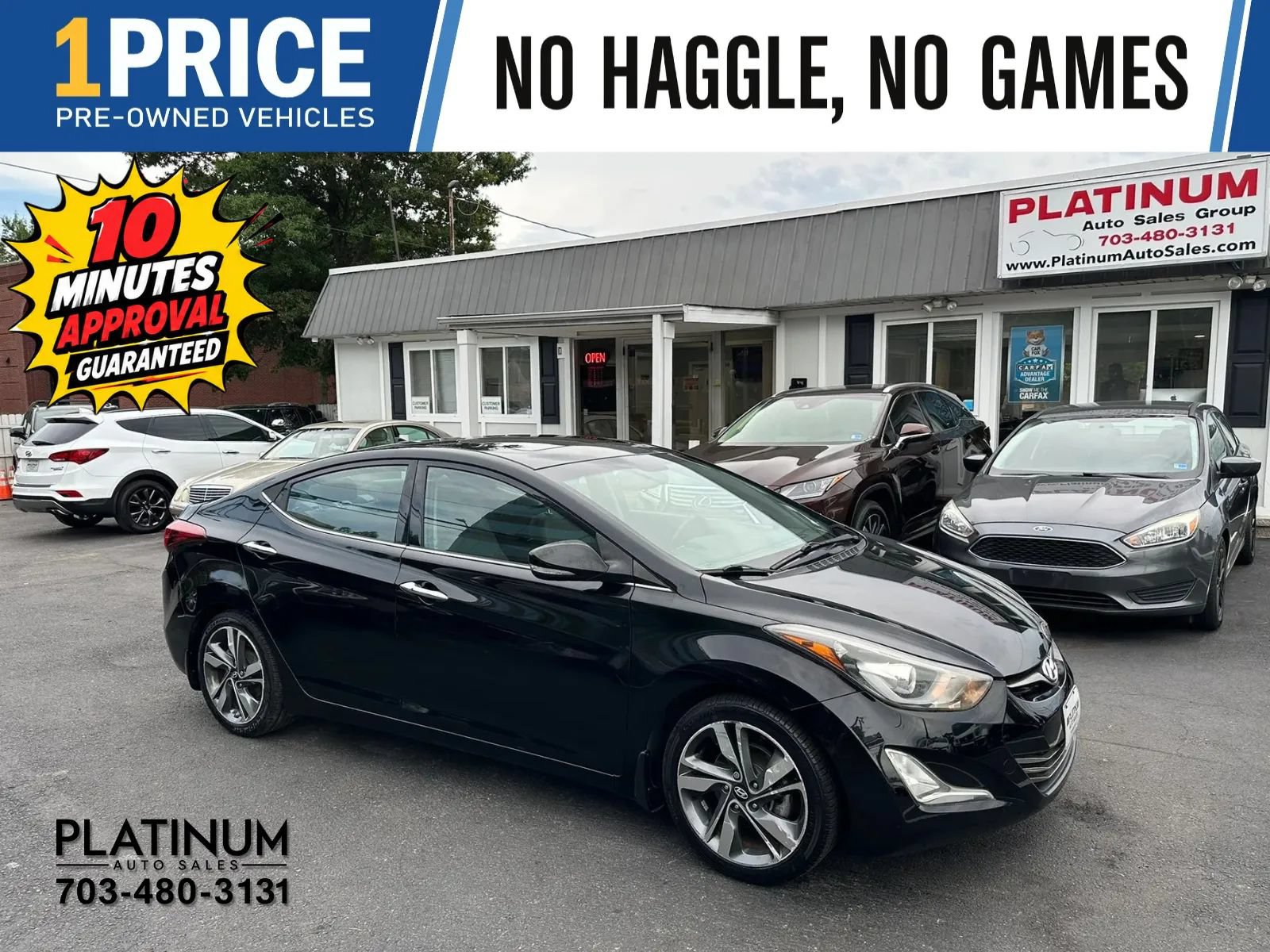 Used 2014 Hyundai Elantra Limited w/ Option Group 03