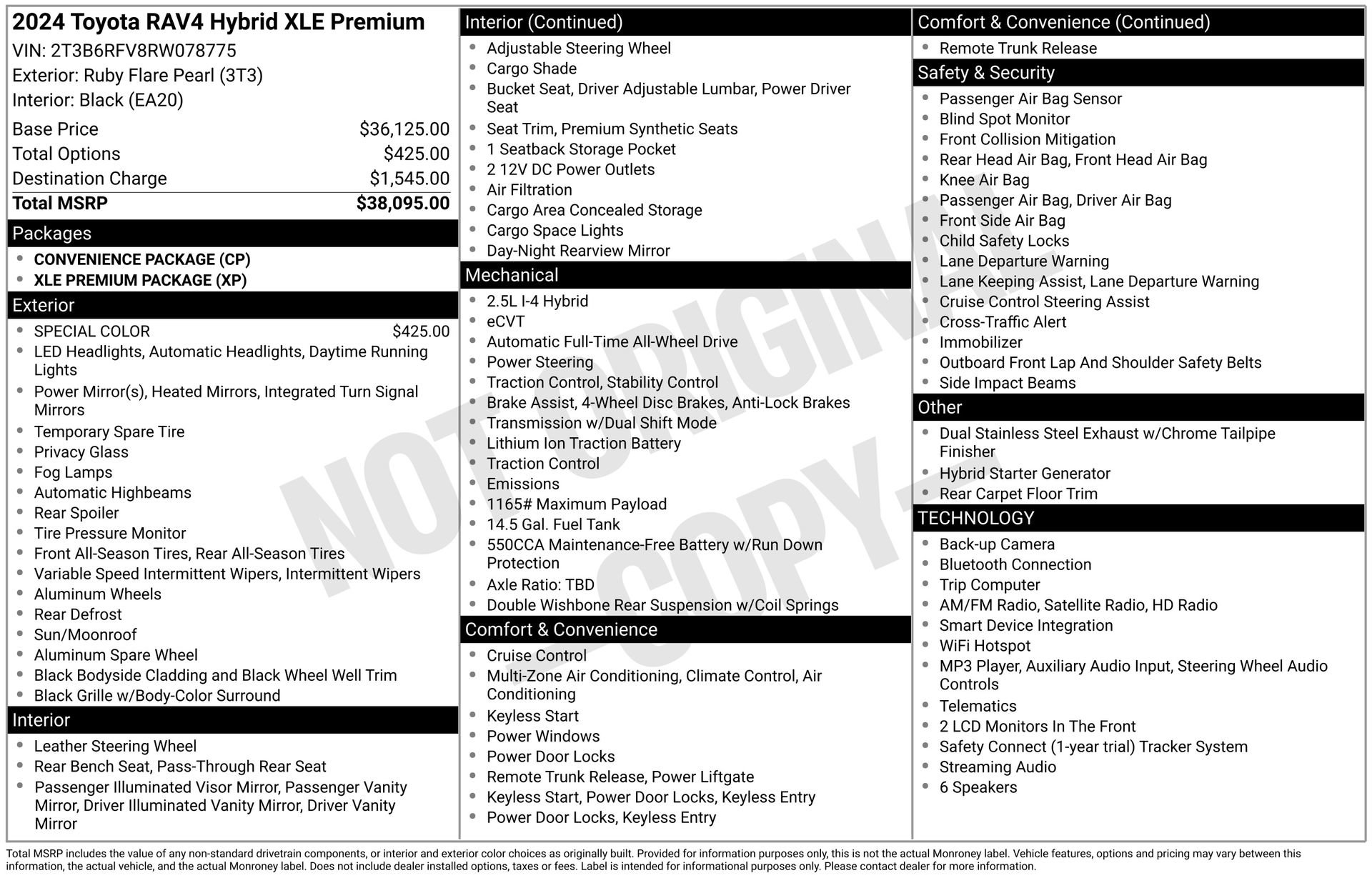 Certified 2024 Toyota RAV4 XLE Premium AWD/4WD image 34