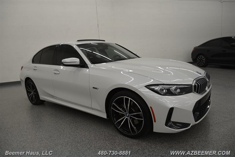 Used 2023 BMW 330e w/ M Sport Package RWD image 8