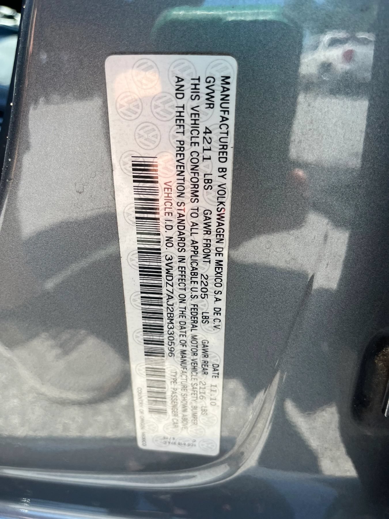Used 2011 Volkswagen Jetta SE FWD image 30